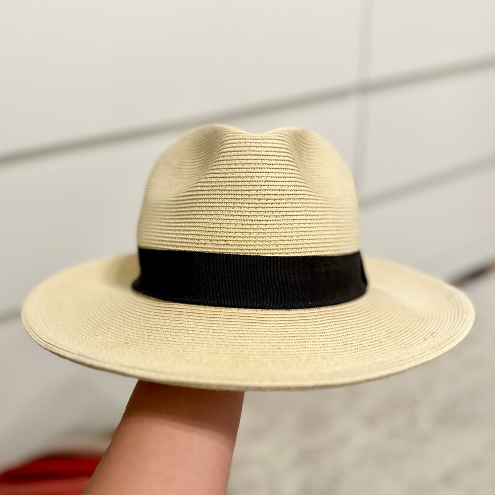 Women Straw Panama Hat Wide Brim
